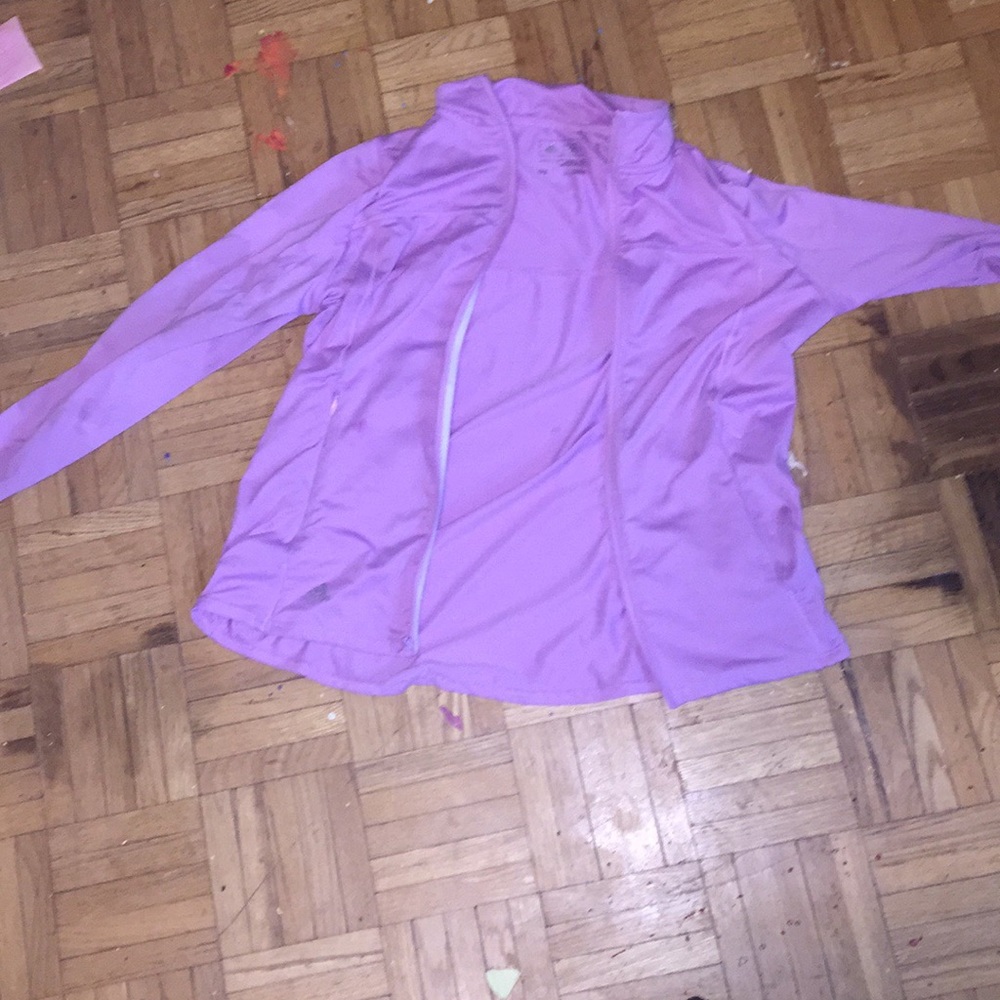 Purple adidas sweater